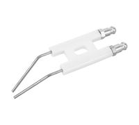 Toyvian Accenditore a due punte in ceramica e metallo resistente alle alte temperature, per bruciatori e macchine di effetti fuoco, uso su celebrazioni e teatri