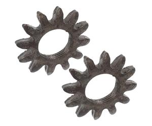 Toyvian Accessori Ingranaggi 2 Pezzi per Macchina Pasta Fatta in Casa Manuale, Componenti Resistenti Sostituzione Rapida per