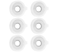 Toyvian Accessori per Strumenti Musicali Trombone - Kit di 6 Piastre a Molla per Valvole Tromba Medio Basso 15x18 Mm, Parti di Ricambio per Riparazione Montaggio Semplice per Musicisti