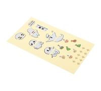 Toyvian Adesivi Per Tastiera Chitarra Stickers Autoadesivi Per Chitarra Elettrica e Acustica Decalcomanie Creative Per Ukulele e Basso Decorazione Personale Per Musicisti e Appassionati Di