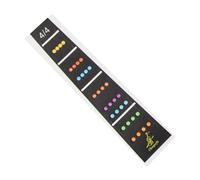 Toyvian Adesivi Tastiera Violino Adesivi Posizione Dita Fingerboard Sticker Adesivo Didattico Facile Da Applicare Per Principianti e Portatile Per Imparare Violino