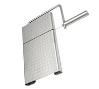 Toyvian Affettatrice per Formaggi in Acciaio Inox, Tagliere per Formaggio, Argento, per Prosciutto e Formaggio, Uso Cucina per Servire gli Ospiti
