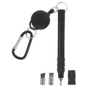 Toyvian Affilatrice per scanalature da Golf: 3 in 1, pulitore e affilatore per scanalature da Golf - Strumento di affilatura in Lega di Alluminio per Golfisti Professionisti