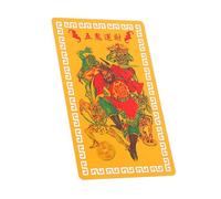 Toyvian Amuleto Cinese Decorazione Feng Shui Talismani Amuleto di Protezione della Ricchezza Targa Tai Biglietto di Benedizioni Talismano