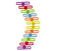 Toyvian Anelli Segna Tazza in Silicone Elasticizzati, Set da 12 Pezzi Colorati per Riconoscere Bicchieri da Vino e Festa, Accessori per Bar e Intrattenimento Adatti e Colore Casuale