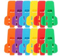 Toyvian Apri Lattine e Tappi per Lattine 12 Pezzi in Plastica Leggera Portatile, per Balcone e Deck, Pratico Coperchio Multiuso e Mamme Colore Casuale