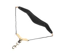 Toyvian archetto per sassofono tracolla per oboe manico per sassofono soprano fascia toracica per sax cablaggio del collo sassofono cintura per sassofono corda da arrampicata Nero