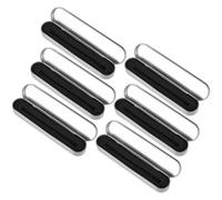 Toyvian Astuccio in Lamiera Rettangolare Argento per Matite e Penne, Protezione e Organizzazione Efficiente, per Scuola e Ufficio, Materiale in Lamiera e Spugna