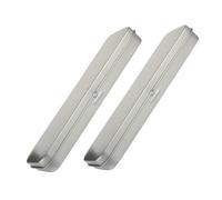 Toyvian Astuccio Portapenne in Latta Resistente 2 Pezzi Organizer Portapenne Portatile Compatto 160X54X20Mm per Studenti e Uso Quotidiano