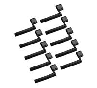 Toyvian Avvolgicorde Manuale in ABS 10Pezzi per Chitarra Ukulele Basso Violino Strumento Pratico per Allentare e Stringere Corde, Accessori di Manutenzione per Musicisti