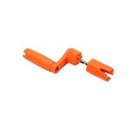 Toyvian Avvolgitore Corde Multifunzione Per Chitarra Estrattore Pioli e Adattatore Per Punta Da Trapano Utensile Manutenzione Per Strumenti Corda Come Basso Mandolino e Ukulele Arancione