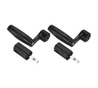 Toyvian Avvolgitore per corde da 2 pezzi: strumento di manutenzione per chitarra elettrica manuale e ukulele, avvolgitore per piroli, per chitarra, folk, ukulele elettrico, banjo