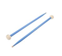 Toyvian Bacchette Doppia Estremità Acero Pelli in Feltro per Timpani e Rullanti Accessori per Strumenti Percussione e Batteria