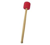 Toyvian Bacchette per Basso con Manico in Legno Testa in Schiuma Rosse per Percussioni da Banda