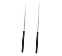 Toyvian Bacchette per Batteria in Lega di Alluminio, Modello 5a, Peso Aggiunto, per Batteria Jazz e Strumenti a Percussione, Portatili
