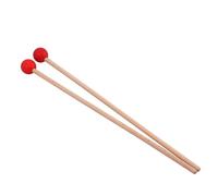 Toyvian Bacchette per Glockenspiel in Legno D'acero Rosso, Mallet per Strumenti a Percussione, Uso Duraturo, Adatte e Giocattoli Educativi, 1 Paio