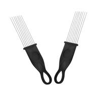 Toyvian Bambini 2 Pezzi Guiro Brush Toy Strumento A Percussione in Metallo Accessorio Per Lo Sviluppo Delle Capacità Motorie Fini
