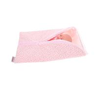 Toyvian bambola di conforto marionette da dito di insegnamento per bambole con bottiglie e ciuccio burattini animali bambole per alla rinfusa gomma morbida rosa
