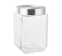 Toyvian Barattolo in Vetro Sigillato da 1500 Ml Coperchio in Resistente Contenitore Ermetico per Alimenti Adatto per Conservare Tè e Prodotti Freschi per Cucina e Negozio