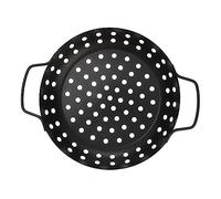 Toyvian Barbecue Portatile con Antiscottatura Piastra Forata per Grigliate Outdoor e Vassoio per Condivisione Famiglia e