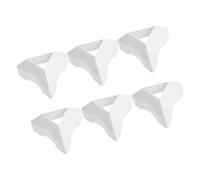 Toyvian Base del Cubo Puzzle in Plastica, 30 Pezzi Supporto Espositore a Cubo Triangolare, Adatto per Organizzazione Desktop