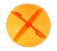 Toyvian Base di Supporto per Barra Portabandiera Base Spessa Riempibile Acqua e Sabbia per Segnaletica Esterna e Campi Calcio