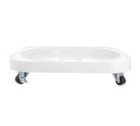 Toyvian Base Porta Bombola Gas con Ruote e Freni Supporto Stabile e Sicuro per Serbatoio Propano Carrellino Mobile Antiribaltamento per Uso Interno ed Esterno