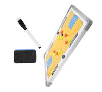 Toyvian Basketball Coaching Board with Lightweight Aluminum Frame Hanging Design for Stable Court Training And Game Strategy Analysis for Coaches And Teaching
