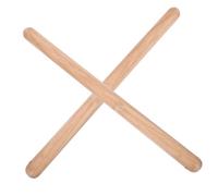 Toyvian Bastoncini per Strumento a Percussione in Legno Khaki Resilienza per Giovani e Adolescenti Sviluppo del Senso del Ritmo