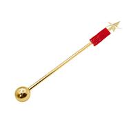 Toyvian Baton Acciaio Inossidabile Design Rimovibile Per Direttori Banda Baton Da Concerto Elegante e Pratico Strumento Musicale Per Performance e Parate
