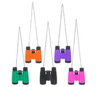 Toyvian Binocolo Giocattolo per Bambini, Set da 5 Pezzi, Antiurto, Pieghevole, Tascabile, Ideale per Giochi All'aperto, Piccole E Compatte, Perfette per Osservare Gli Uccelli, Visitare Lo Zoo,