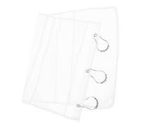 Toyvian Borsa a Rete Da Appendere Per Bagno 8 Tasche e Doppio Strato, Organizer Porta Giocattoli Da Bagno Sospeso, Traspirante e Salvaspazio Per Doccia, Casa, Hotel e Dormitorio