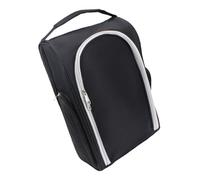 Toyvian Borsa per scarpe sportive custodia per scarpe sacca per scarpe borsa da viaggio per scarpe sneaker borse per riporre le scarpe da viaggio scarpe da golf porta la borsa nylon Nero