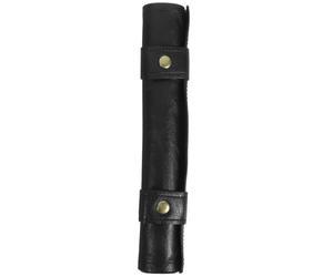 Toyvian Borsa Porta Dadi Design Semplice e Raffinato in Pelle Pu Nera da Viaggio Pieghevole e Portatile per Giochi in Mobilità
