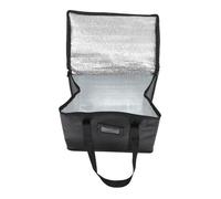 Toyvian Borsa Termica con Manici Lunghi in PP e Alluminio Isolante per Spesa e Pranzo Borsa Porta Alimenti Riutilizzabile con Tasca Frontale Conserva Caldo e Freddo Facile da Riporre