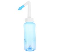Toyvian Bottiglia per Irrigazione Nasale 300ml in Plastica Pp Flusso D'acqua Regolabile e Design Portatile per Adulti e Bambini per Pulizia dei Seni Nasali