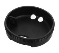 Toyvian Bottle Lid Splash Guard in ABS Nero per Water Cup Accessory, Antigoccia e Anti-versamento, per Wide Mouth Bottle, Compatibile con Nalgene 32oz, Uso Quotidiano