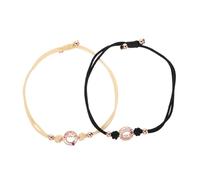 Toyvian Braccialetti per Cardiaca Bracciale Regolabile Intelligente per Relazioni Polsini Intrecciati Comfort per Uomo e