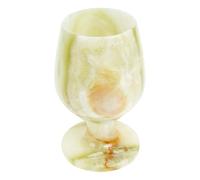 Toyvian Calice da Vino in Marmo Artigianale Decorativo con Base Stabile Coppa Vino Unica per Casa e Ufficio Accessorio Artistico Moderno ed Elegante