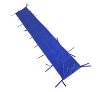 Toyvian Canale di Drenaggio per Gazebo con Design a U Extra Ampio Blu, Bordi Rinforzati e Cinghie Regolabili per Eventi Estivi All'aperto