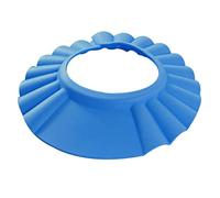 Toyvian Cappellino Doccia Regolabile per EVA e Protezione Bagnetto Blu con Bottone Adatto per Capo Resistente al C