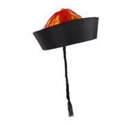 Toyvian Cappello accessorio per costume hanfu cappello dell'imperatore cappello storico cappelli da festa orientali cappello hanfu Cap costume asiatico provato
