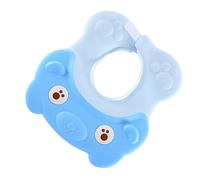 Toyvian Cappello Da Bagno Regolabile Per Ragazzo Ragazza Cappellino Con Visiera Per Bagnetto e Shampoo Design Divertente e Leggero Accessorio Protettivo Per La Del Ragazzo Ragazza Blu
