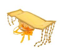 Toyvian Cappello da Festa Stile Antico Imperatore Cinese in Leggera Accessorio Tradizionale Cosplay Vestito da Corte Reale Comodo e Resistente per Eventi Culturali