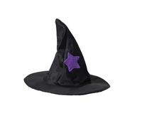 Toyvian Cappello da Strega per Gatto, Accessorio Raffinato e Semplice per Costume di Halloween e Feste a Tema