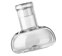 Toyvian Caraffa per Vino in Vetro senza Piombo da 1500ml, Resistente al Freddo, per Casa e Ufficio, Design Elegante per Decantare e Servire