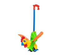 Toyvian Carrello Giocattolo Spinta per Design Animale Cartone Animato Guida Staccabile per Primi Passi Gioco Educativo per Ragazzo Ragazza e Deambulatore Flessibile Colore Colore Casuale