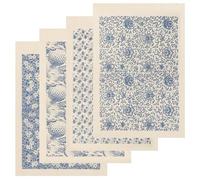 Toyvian Carta Decalcomania per Ceramica sotto Smalto 4 Pezzi Fogli Transfer per Argilla ad Alta Temperatura Decalcomanie per Ceramica Fai da Te Resistente al Calore per Decorazioni