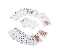 Toyvian Carte da Gioco Carta Resistente in Braille per Ipovedenti e Non Vedenti Design Accessibile Utile Strumento Assistivo per Divertimento e Apprendimento