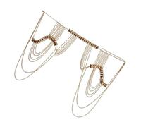 Toyvian Catena Corpo Donna con Nappine Dorate Leggera e Resistente Accessorio Elegante per Feste Spiagge e Club Design Unico Doppia Spalla